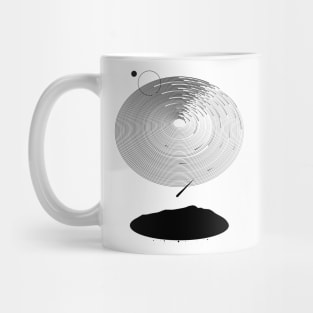cosmos abstract graphic Mug
